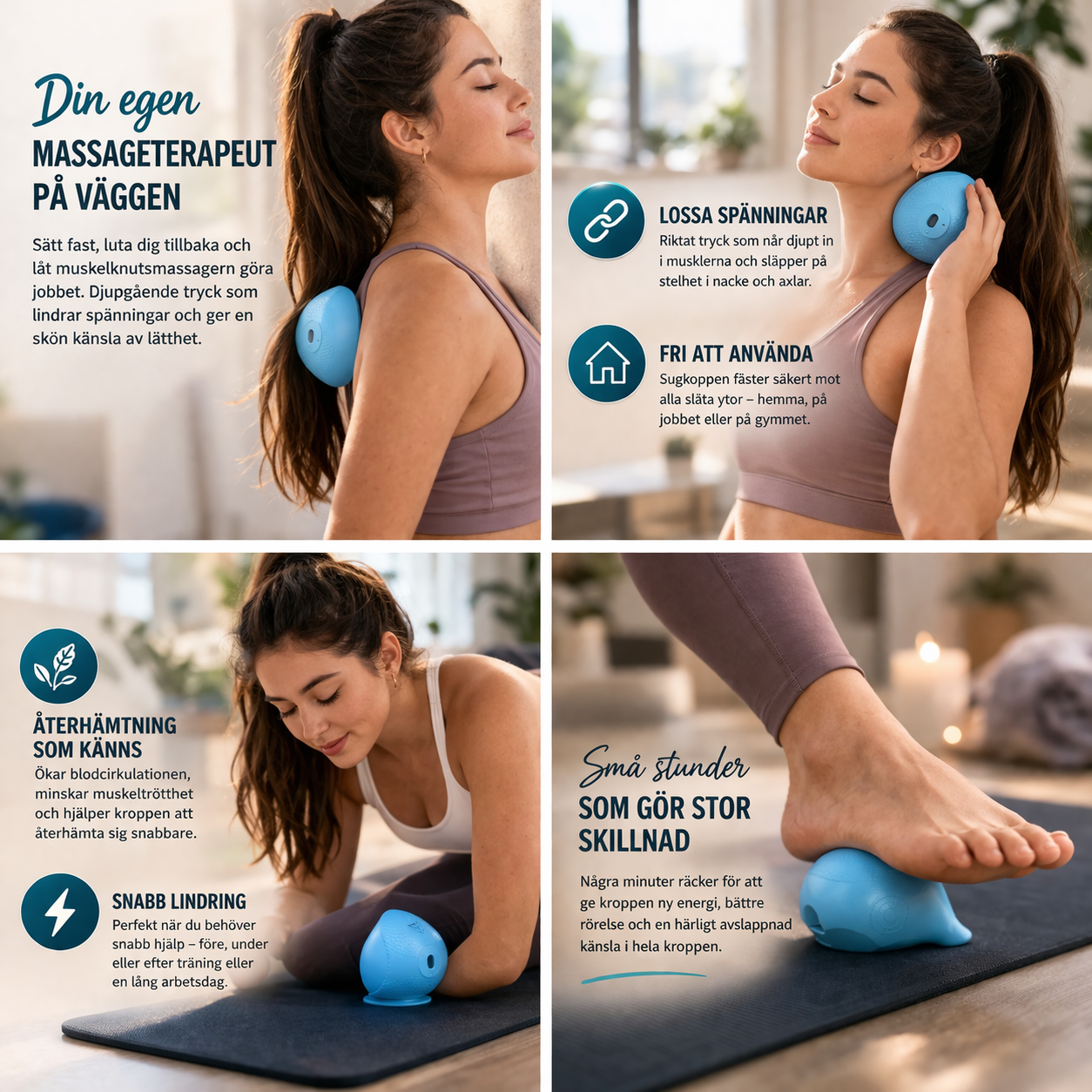RelaxZone Massageverktyg – Befria spänningar var du än är